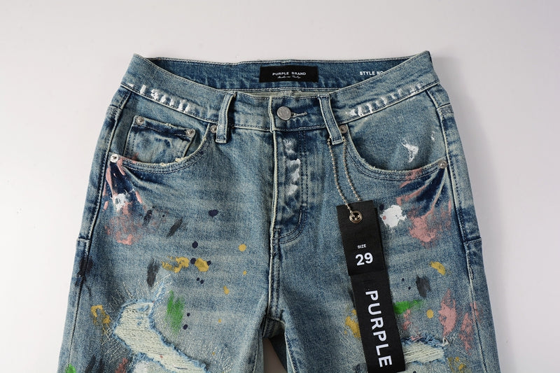 PURPLE  Fashion Jeans 9072