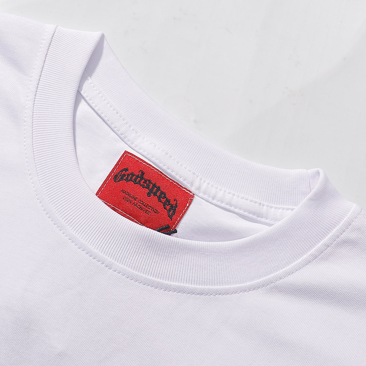 Godspeed T-shirts Technology Gaze Skull Printing Cotton Casual Short Sleeve Men and Women